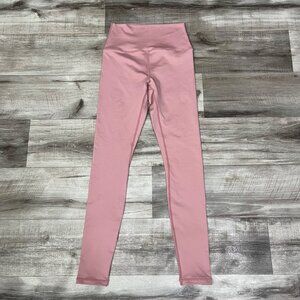 Rutina Yoga Athletic Mid Rise 7/8 Ankle Yoga Pants Pink NWT Women’s Size M
